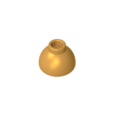 Gobricks,Brick Round 1.5 x 1.5 Dome Top [Plain],20952,37840