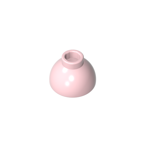 Gobricks,Brick Round 1.5 x 1.5 Dome Top [Plain],20952,37840