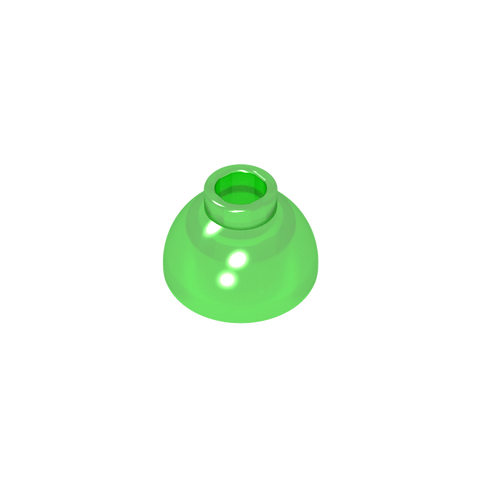 Gobricks,Brick Round 1.5 x 1.5 Dome Top [Plain],20952,37840