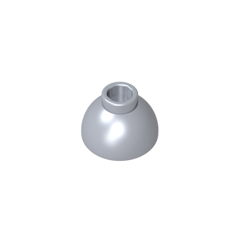 Gobricks,Brick Round 1.5 x 1.5 Dome Top [Plain],20952,37840