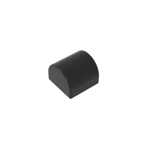 Gobricks,Brick Curved 1 x 1 x 2/3 Double Curved Top, No Studs,49307