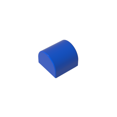 Gobricks,Brick Curved 1 x 1 x 2/3 Double Curved Top, No Studs,49307