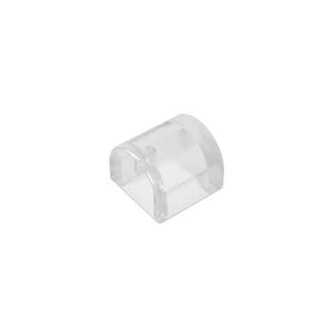 Gobricks,Brick Curved 1 x 1 x 2/3 Double Curved Top, No Studs,49307