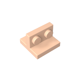 Bracket 2 x 2 with 1 x 2 Vertical Studs ,41682