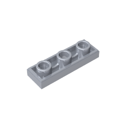 Gobricks,Tile Special 1 x 3 Inverted with Center Hole,35459