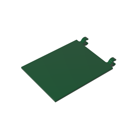 Gobricks,Flag 6 x 4 with O-Clips,2525