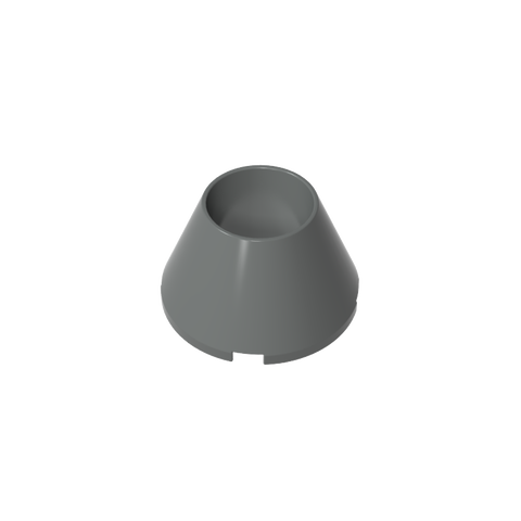 Gobricks,Cone 4 x 4 x 2 Hollow No Studs,4742