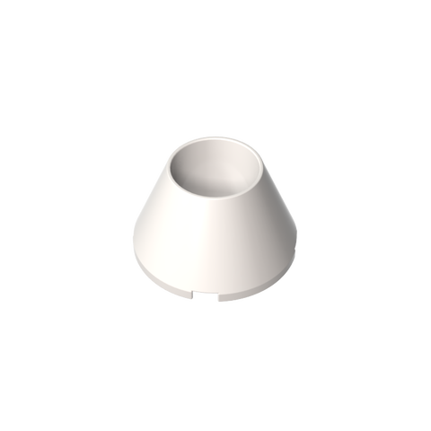 Gobricks,Cone 4 x 4 x 2 Hollow No Studs,4742