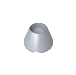 Cone 4 x 4 x 2 Hollow No Studs ,4742