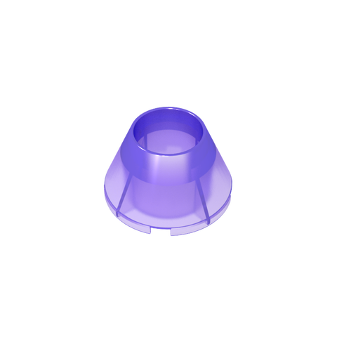 Gobricks,Cone 4 x 4 x 2 Hollow No Studs,4742