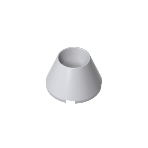 Gobricks,Cone 4 x 4 x 2 Hollow No Studs,4742