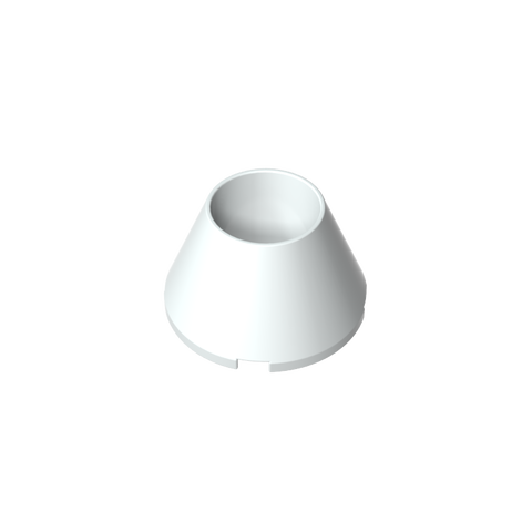 Gobricks,Cone 4 x 4 x 2 Hollow No Studs,4742
