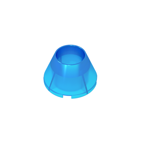 Gobricks,Cone 4 x 4 x 2 Hollow No Studs,4742