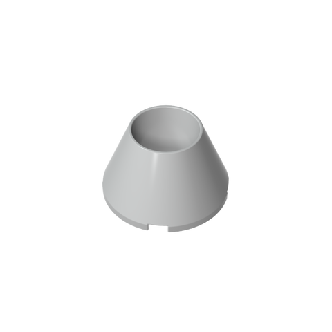 Gobricks,Cone 4 x 4 x 2 Hollow No Studs,4742