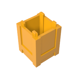 Gobricks,Container Box 2 x 2 x 2 - Top Opening,61780