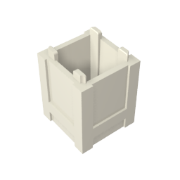 Gobricks,Container Box 2 x 2 x 2 - Top Opening,61780
