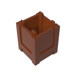 Gobricks,Container Box 2 x 2 x 2 - Top Opening,61780