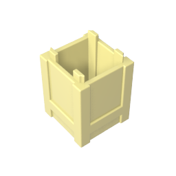 Gobricks,Container Box 2 x 2 x 2 - Top Opening,61780