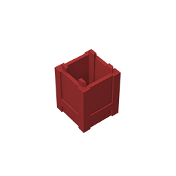 Gobricks,Container Box 2 x 2 x 2 - Top Opening,61780