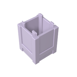 Gobricks,Container Box 2 x 2 x 2 - Top Opening,61780