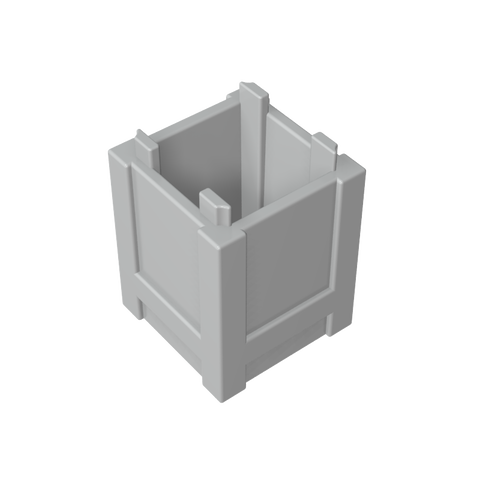 Gobricks,Container Box 2 x 2 x 2 - Top Opening,61780