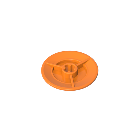 Gobricks,Train parts axle hole wheel,u9241