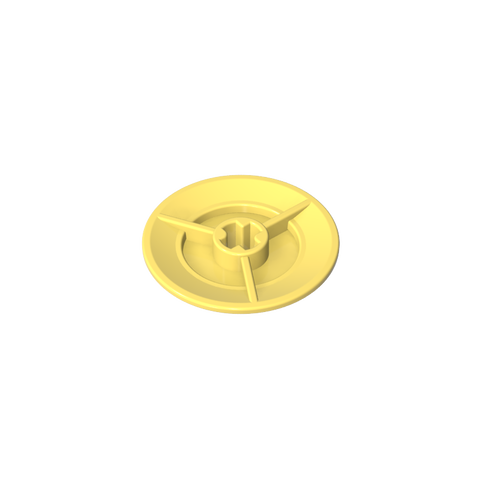 Gobricks,Train parts axle hole wheel,u9241