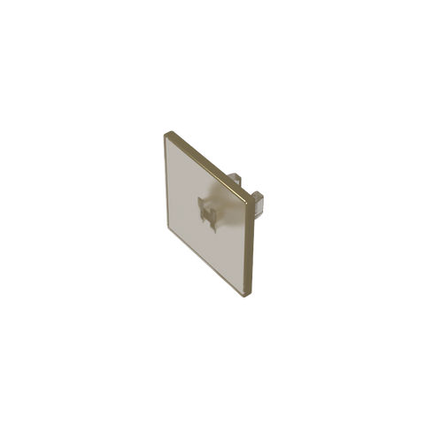 Gobricks,Road Sign Clip-on 2 x 2 Square [Thick Open O Clip],15210