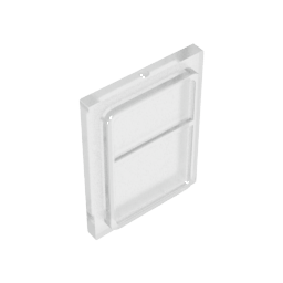 Gobricks,Glass for Train Door Lip On All Sides,35157