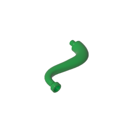 Gobricks,Animal Body Part/ Plant, Tail/ Trunk/ Tentacle/ Tongue/ Vine/ Tree Branch,43892