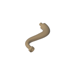 Gobricks,Animal Body Part/ Plant, Tail/ Trunk/ Tentacle/ Tongue/ Vine/ Tree Branch,43892