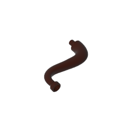 Gobricks,Animal Body Part/ Plant, Tail/ Trunk/ Tentacle/ Tongue/ Vine/ Tree Branch,43892