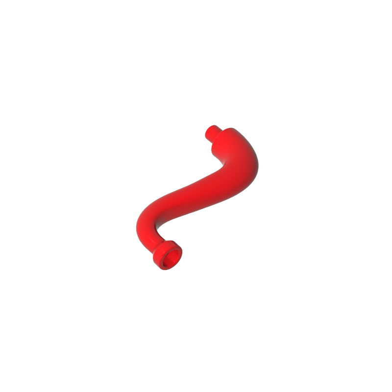 Gobricks,Animal Body Part/ Plant, Tail/ Trunk/ Tentacle/ Tongue/ Vine/ Tree Branch,43892