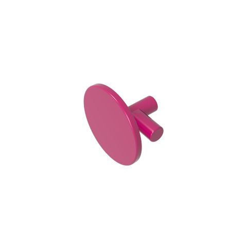Gobricks,Minifig Shield Round Flat [Plain],59231