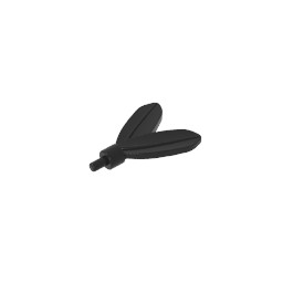 Gobricks,Headwear Accessory Plume/ Feathers with Pin,30126
