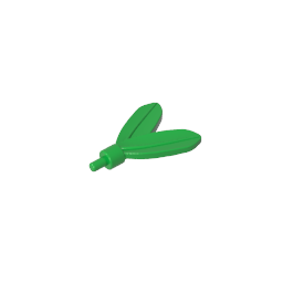 Gobricks,Headwear Accessory Plume/ Feathers with Pin,30126