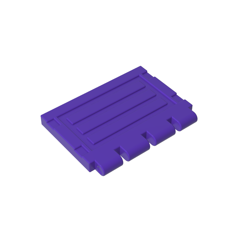 Gobricks,Hinge Train Gate 2 x 4,gdsm356