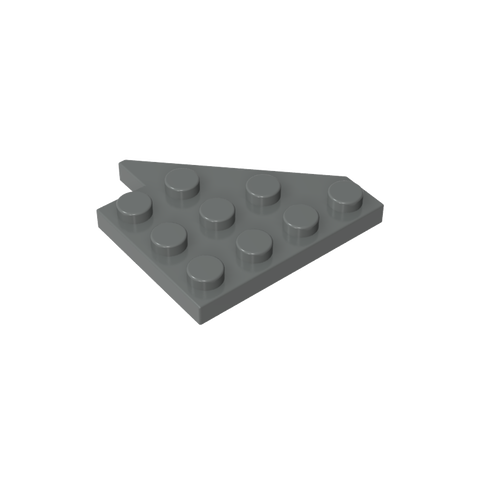 Gobricks,Wedge Plate 4 x 4 Wing Left,3936