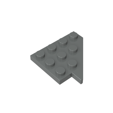 Gobricks,Wedge Plate 4 x 4 Wing Right,3935