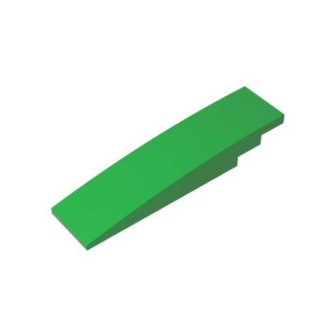 Gobricks,Slope Curved 8 x 2 No Studs,42918