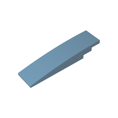 Gobricks,Slope Curved 8 x 2 No Studs,42918