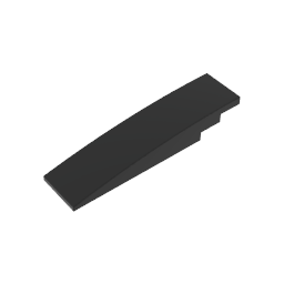Gobricks,Slope Curved 8 x 2 No Studs,42918
