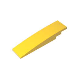 Gobricks,Slope Curved 8 x 2 No Studs,42918