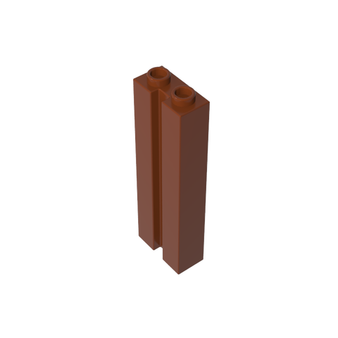Gobricks,Brick Special 1 x 2 x 5 with Groove,88393