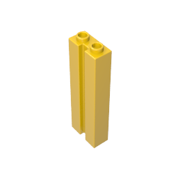 Gobricks,Brick Special 1 x 2 x 5 with Groove,88393