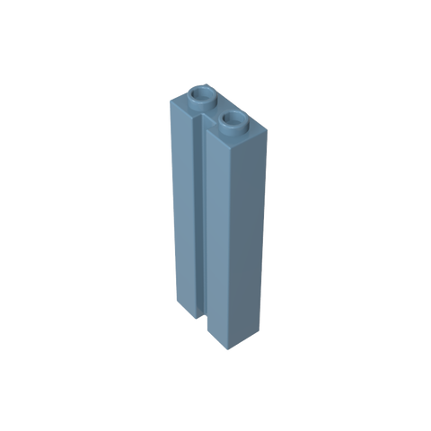 Gobricks,Brick Special 1 x 2 x 5 with Groove,88393
