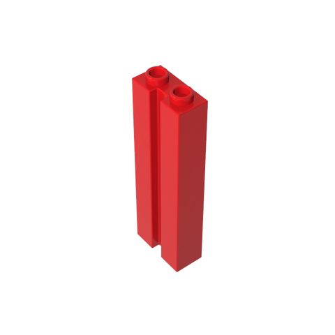 Gobricks,Brick Special 1 x 2 x 5 with Groove,88393