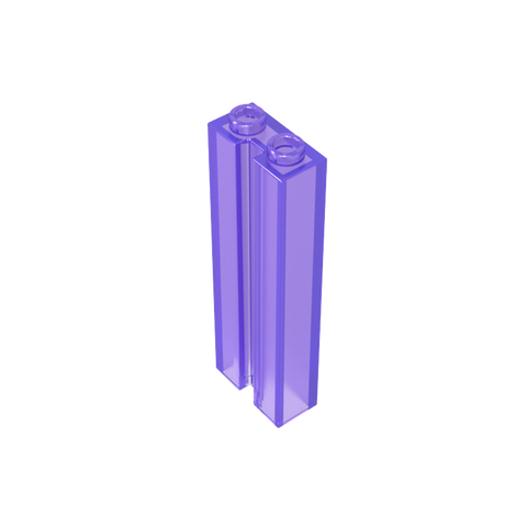 Gobricks,Brick Special 1 x 2 x 5 with Groove,88393