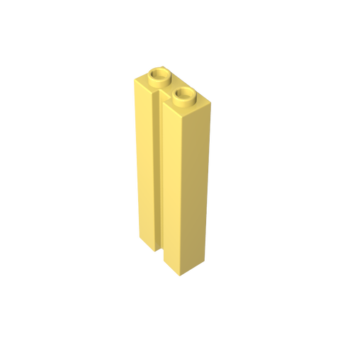 Gobricks,Brick Special 1 x 2 x 5 with Groove,88393