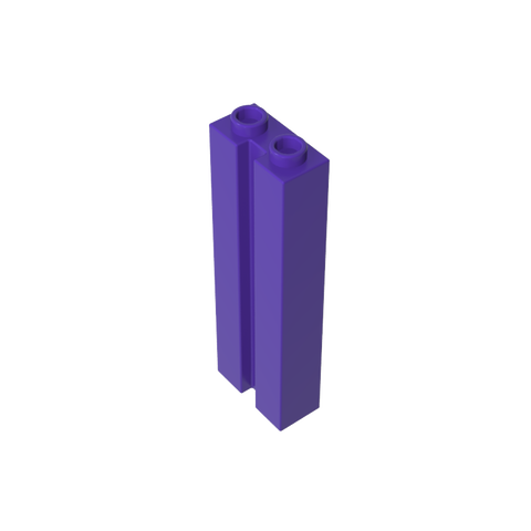 Gobricks,Brick Special 1 x 2 x 5 with Groove,88393